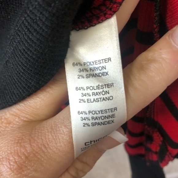 Chicos stripped long sleeve top Small - Picture 6 of 8